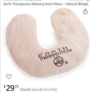 Earth therapeutics microwaveable neck pillow